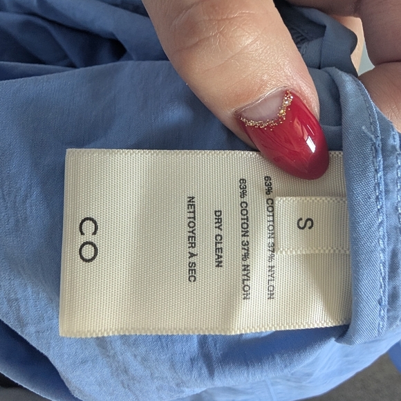 CO  Blue Tiered Dress - Picture 3 of 8